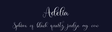 Adelia by NanaNissa — Script Handwritten Font — thumbnail 2