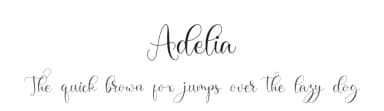 Adelia by NanaNissa — Script Handwritten Font — thumbnail 1