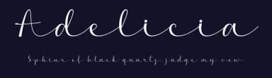 Adelicia by Wahyu Studio — Script Handwritten Font — thumbnail 2