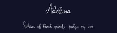 Adellina by Haksen Studio — Script Handwritten Font — thumbnail 2