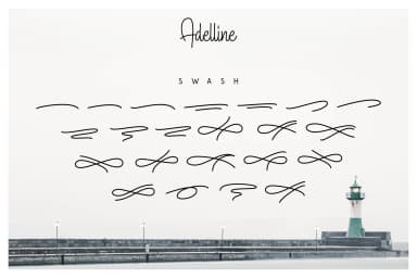 Adelline Font by Runsell Graphic — Script Handwritten Font — thumbnail 6