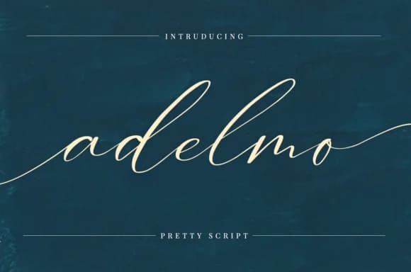 Adelmo Font by it_was_a_good_day — Script Handwritten Font — preview 1