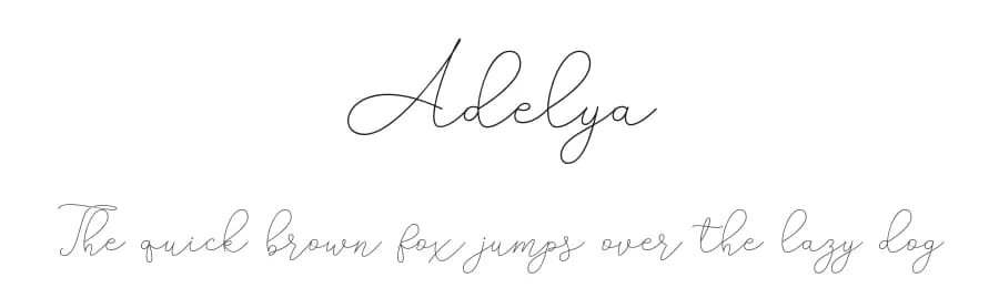 Adelya by Craft Supply Co. — Script Handwritten Font