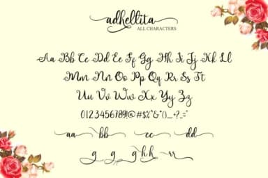 Adhellita Font by MJB Letters — Script Handwritten Font — thumbnail 7