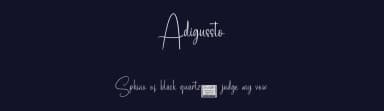 Adigussto by twinletter — Script Handwritten Font — thumbnail 2