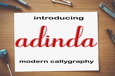 Adinda Font by maydhen studio — Script Handwritten Font — thumbnail 1
