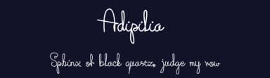 Adipilia by Jadatype — Script Handwritten Font — thumbnail 2