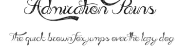 Admiration Pains by JSH creates — Script Handwritten Font — thumbnail 1