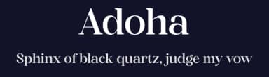 Adoha by Storytype Studio — Serif Font — thumbnail 2