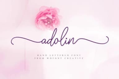 Adolin Font by WDfont Creative — Script Handwritten Font — thumbnail 1