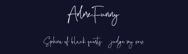 AdoreFunny by Maulana Creative — Script Handwritten Font — thumbnail 2