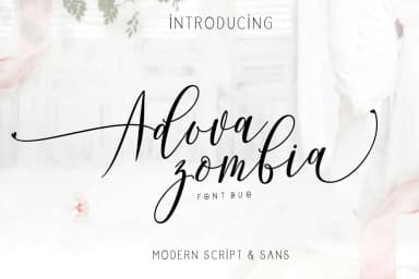 Adova Zombia Font by JhoelDesign — Script Handwritten Font — thumbnail 1