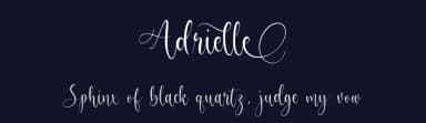 Adrielle by Balpirick Studio — Script Handwritten Font — thumbnail 2