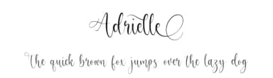 Adrielle by Balpirick Studio — Script Handwritten Font — thumbnail 1