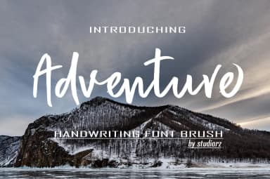 Adventure Font by BungCu.id — Script Handwritten Font — thumbnail 1
