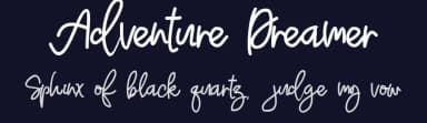 Adventure Dreamer by Letterara — Script Handwritten Font — thumbnail 2