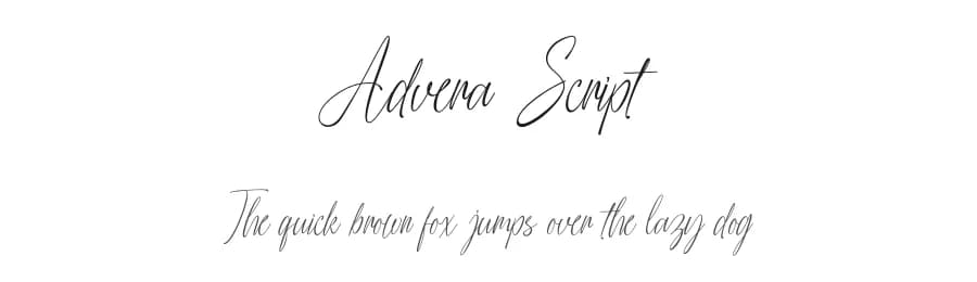 Advera Script by ToniStudio — Script Handwritten Font