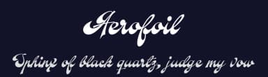 Aerofoil by Måns Grebäck — Script Handwritten Font — thumbnail 2