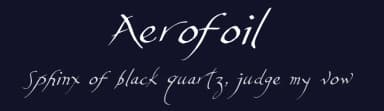 Aerofoil by Denise Chan — Script Handwritten Font — thumbnail 2
