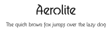 Aerolite by Jan Paul — Sans Serif Font — thumbnail 1