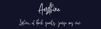 Aesslhine by Colllab Studio — Script Handwritten Font — thumbnail 2