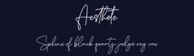 Aesthete by Abas Creative — Script Handwritten Font — thumbnail 2