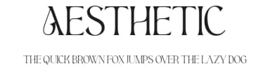 Aesthetic by Nirmana Visual — Serif Font — thumbnail 1