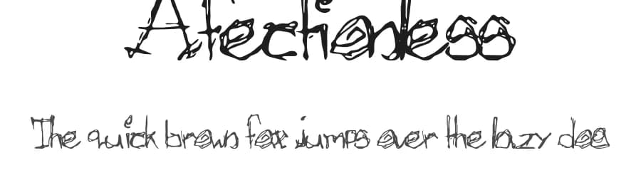 Afectionless by Largo — Script Handwritten Font