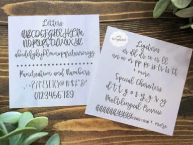 Affinity Grove Font by affinitygrove — Script Handwritten Font — thumbnail 6