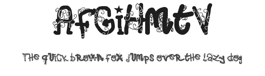 AfGiHmtV by tcuk (tOm)* — Script Handwritten Font