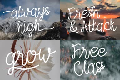 Afifah Script Font by Viaction Type.Co — Script Handwritten Font — thumbnail 2