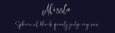Afissta by Pineungtype Missinklab — Script Handwritten Font — thumbnail 2