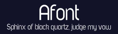 Afont by Billy Argel Fonts ® — Sans Serif Font — thumbnail 2