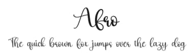 Afro by Scratchones — Script Handwritten Font — thumbnail 1