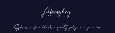 Afronghey by StringLabs Creative Studio — Script Handwritten Font — thumbnail 2