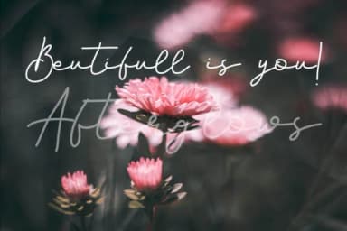 Afterglows Font by geadesign — Script Handwritten Font — thumbnail 4