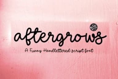 Aftergrows Font by Studio_Art — Script Handwritten Font — thumbnail 1