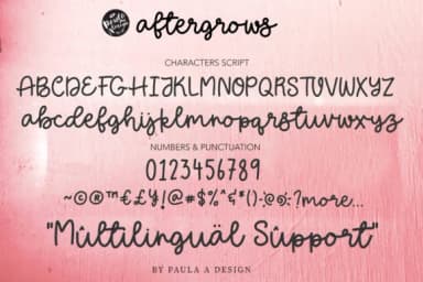Aftergrows Font by Studio_Art — Script Handwritten Font — thumbnail 2