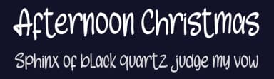 Afternoon Christmas by Katrin Studio — Script Handwritten Font — thumbnail 2