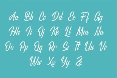 Agatha Font by Justlett by Justlett — Script Handwritten Font — thumbnail 7