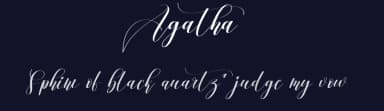 Agatha by Scratchones — Script Handwritten Font — thumbnail 2