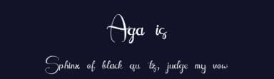 Agathis by Letterafa Studio — Script Handwritten Font — thumbnail 2