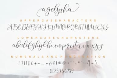 Agelysha Script Font by nowlystudios — Script Handwritten Font — thumbnail 9