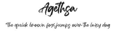 Agethsa by StringLabs Creative Studio — Script Handwritten Font — thumbnail 1