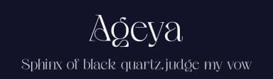 Ageya by Kulokale Studio — Serif Font — thumbnail 2