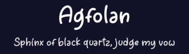 Agfolan by Attype Studio — Script Handwritten Font — thumbnail 2