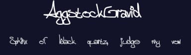 AggstockGravid by TarmSaft Font Factory — Script Handwritten Font — thumbnail 2