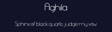 Aghila by Albertako — Sans Serif Font — thumbnail 2