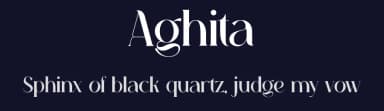 Aghita by Tokopress — Serif Font — thumbnail 2