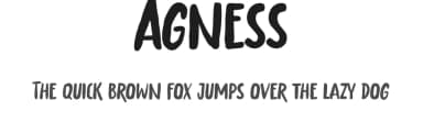 Agness by Gassstype — Script Handwritten Font — thumbnail 1